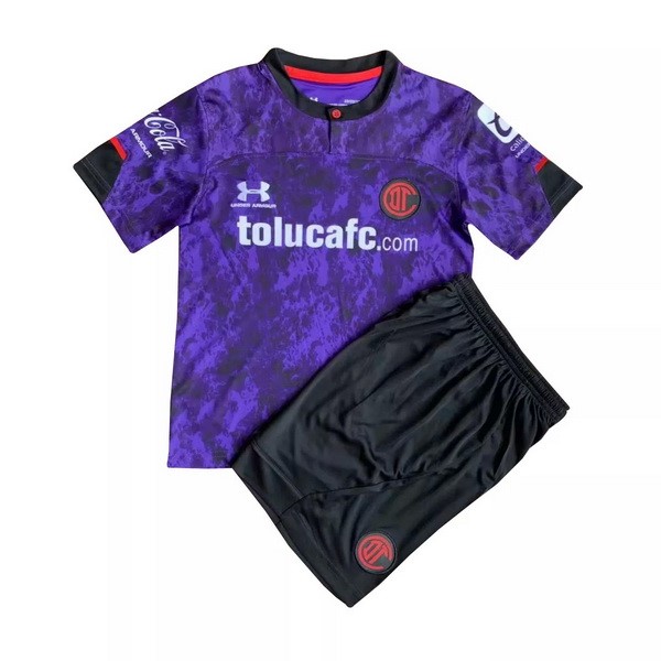 Camiseta Toluca 3ª Niño 2021-2022 Purpura